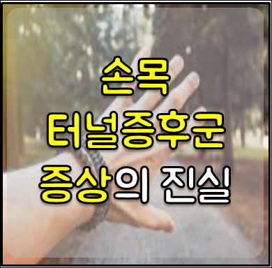 손목터널증후군 증상 -1