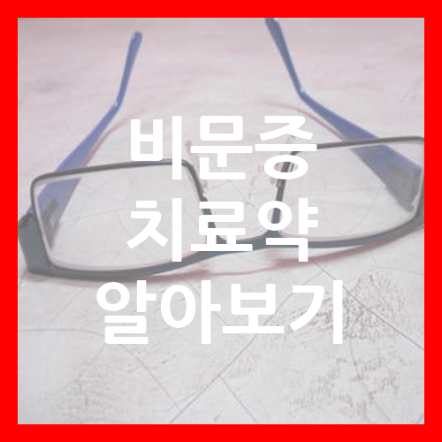 비문증 치료약 알아보기