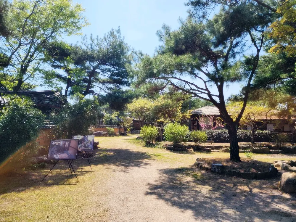 산죽한옥마을 풍경