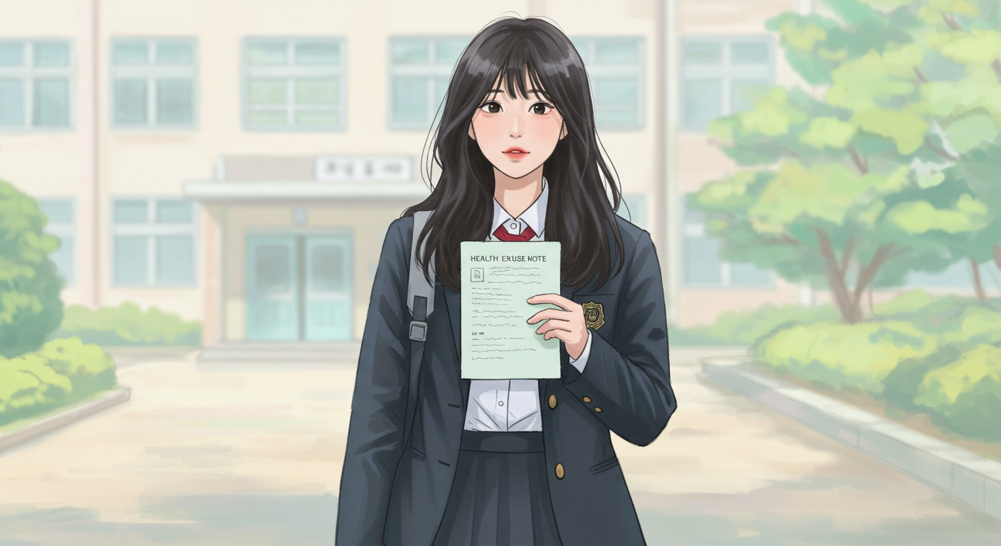 생리조퇴&amp;#44; 생리통&amp;#44; 학교출결