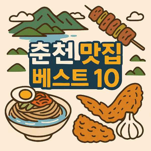 춘천 맛집 베스트10