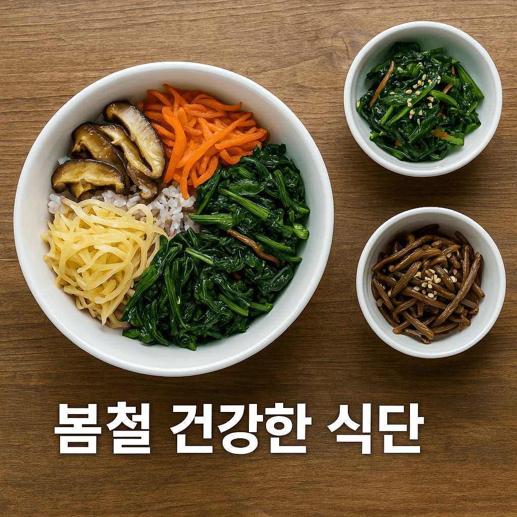 봄철 건강한 식단