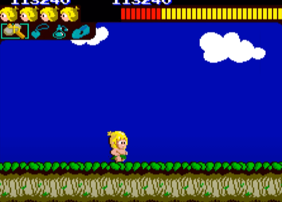 고전게임 원더보이(Wonderboy)