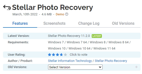 Stellar-Photo-Recovery
