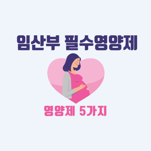 임산부-필수영양제-산모