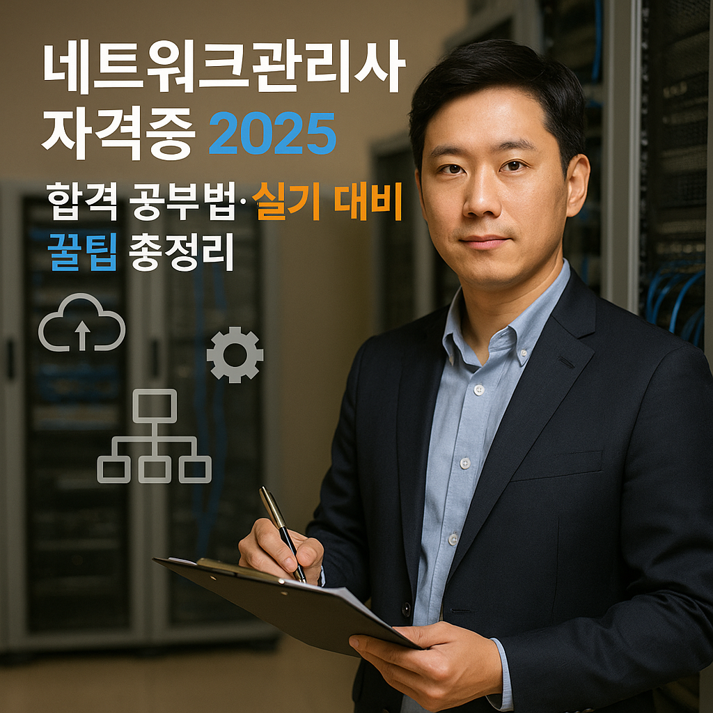 네트워크관리사 자격증 2025 | 합격 공부법·실기 대비 꿀팁 총정리