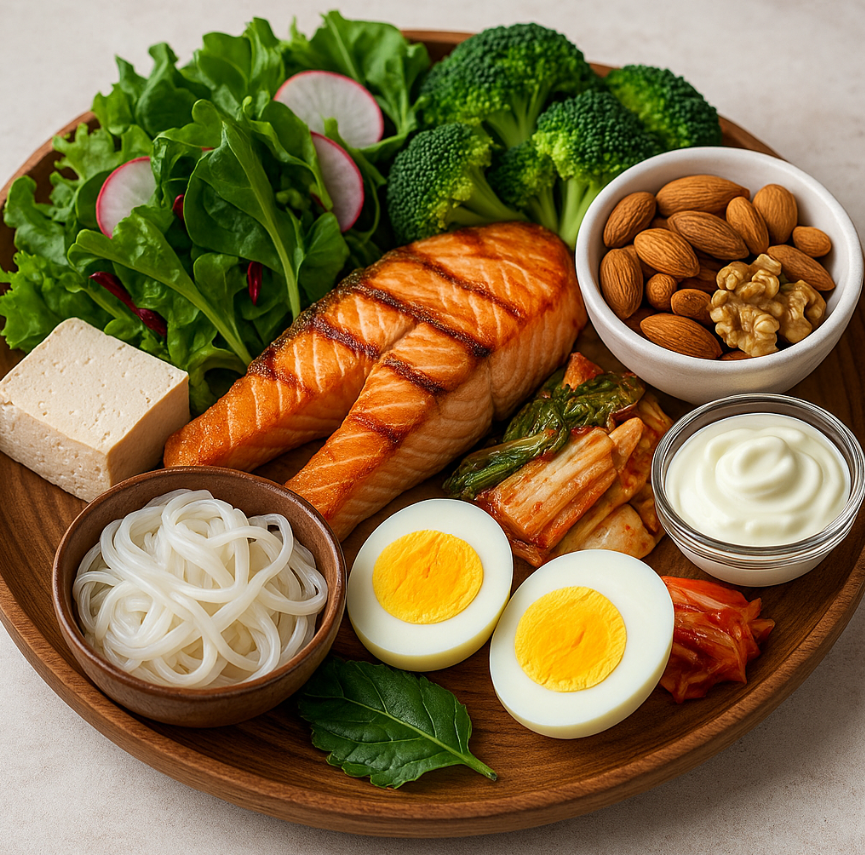 신선하고 건강한 식재료 이미지