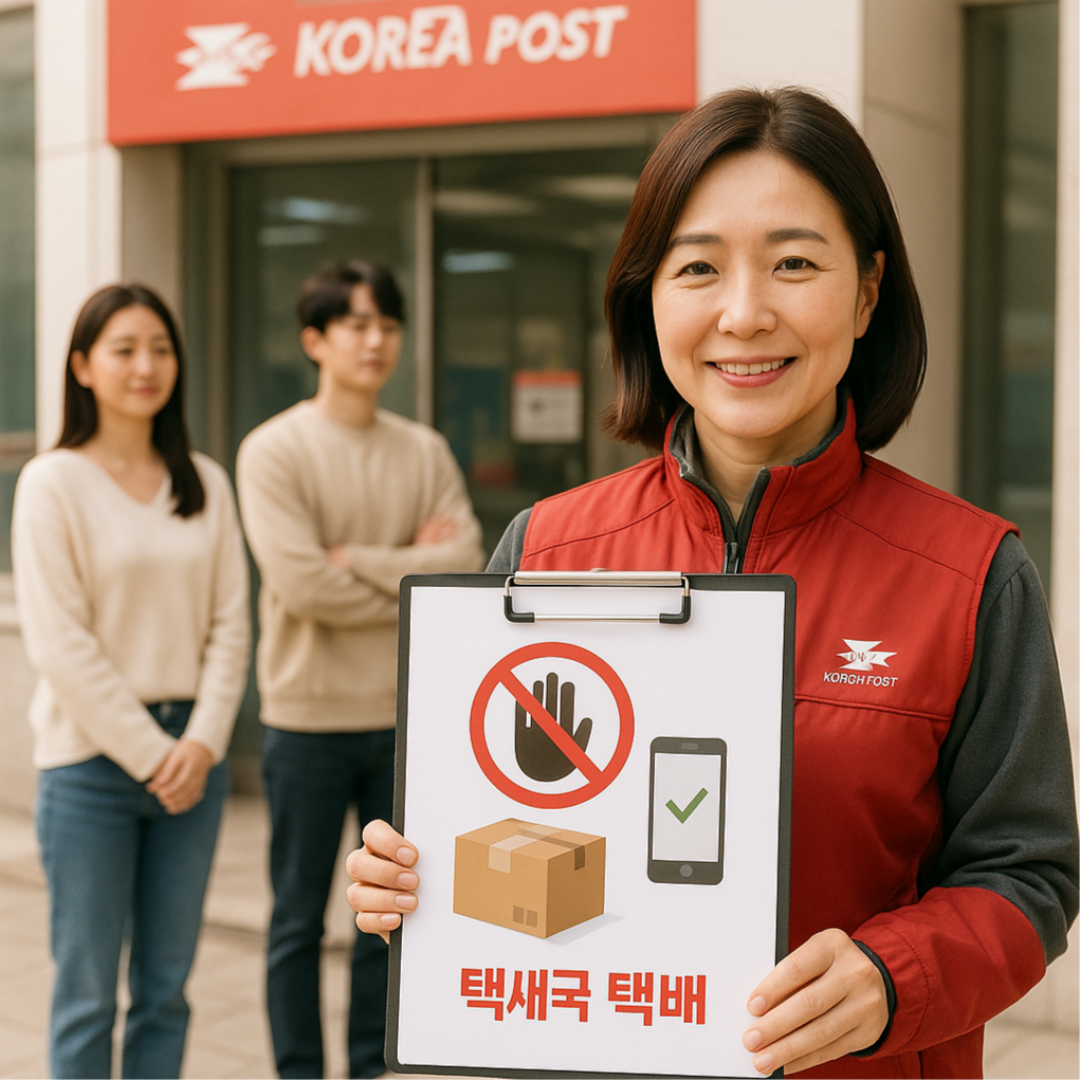우체국 택배 예약 접수