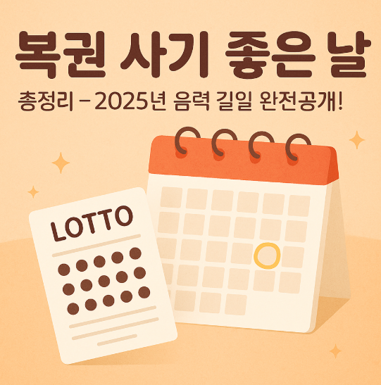 복권 당첨자들의 공통점? 바로 이 날짜에 샀다!”