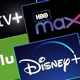 OTT 시장 각 플랫폼 로고 이미지