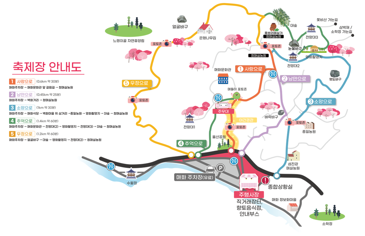 2023-광양매화축제-코스소개