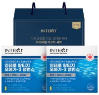 인테로 알티지 오메가3 밸런스 선물세트 108.09g, 90정, 2개