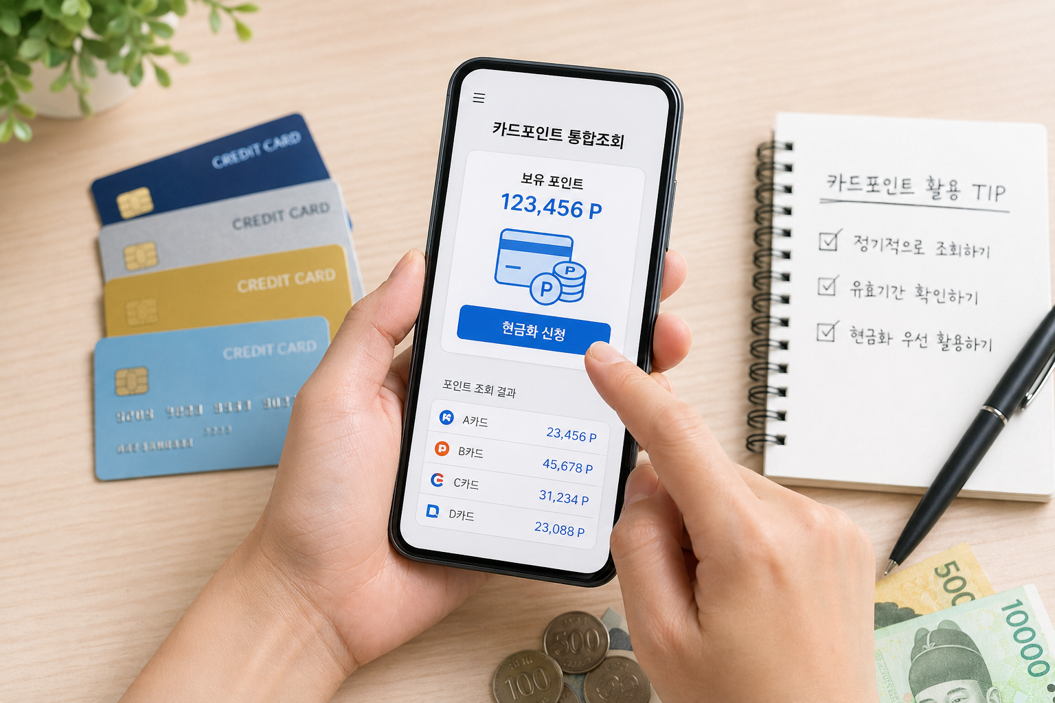 카드포인트 현금화하는 방법 (포인트가 쌓이는 구조, 현금화 신청 방법, 놓치지 않는 활용 팁)