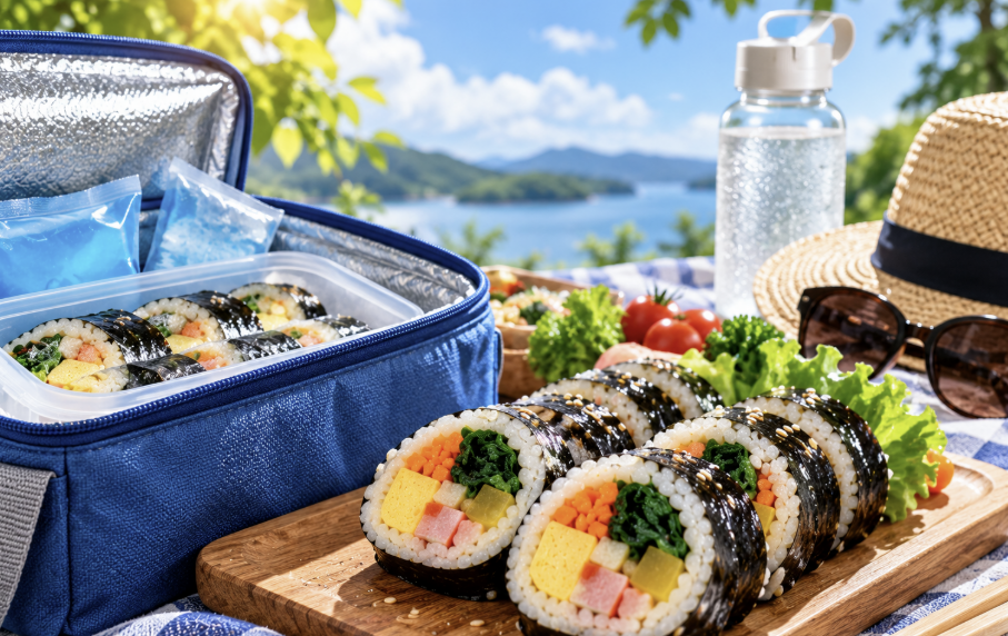 김밥으로 인한 식중독 예방하기 위한 보관 방법