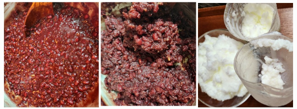 팥빙수 만드는 순서