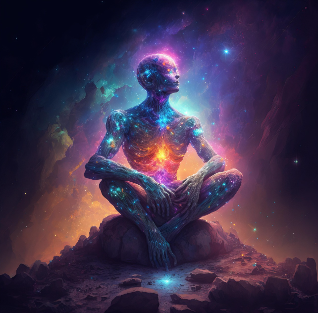 우주에서의 인간의 진화