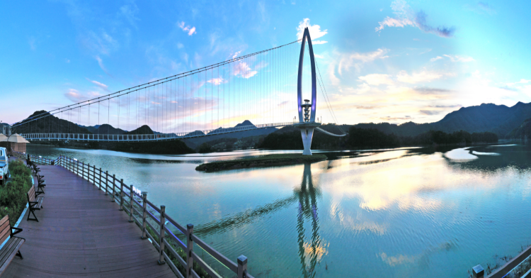 옥정호 출렁다리