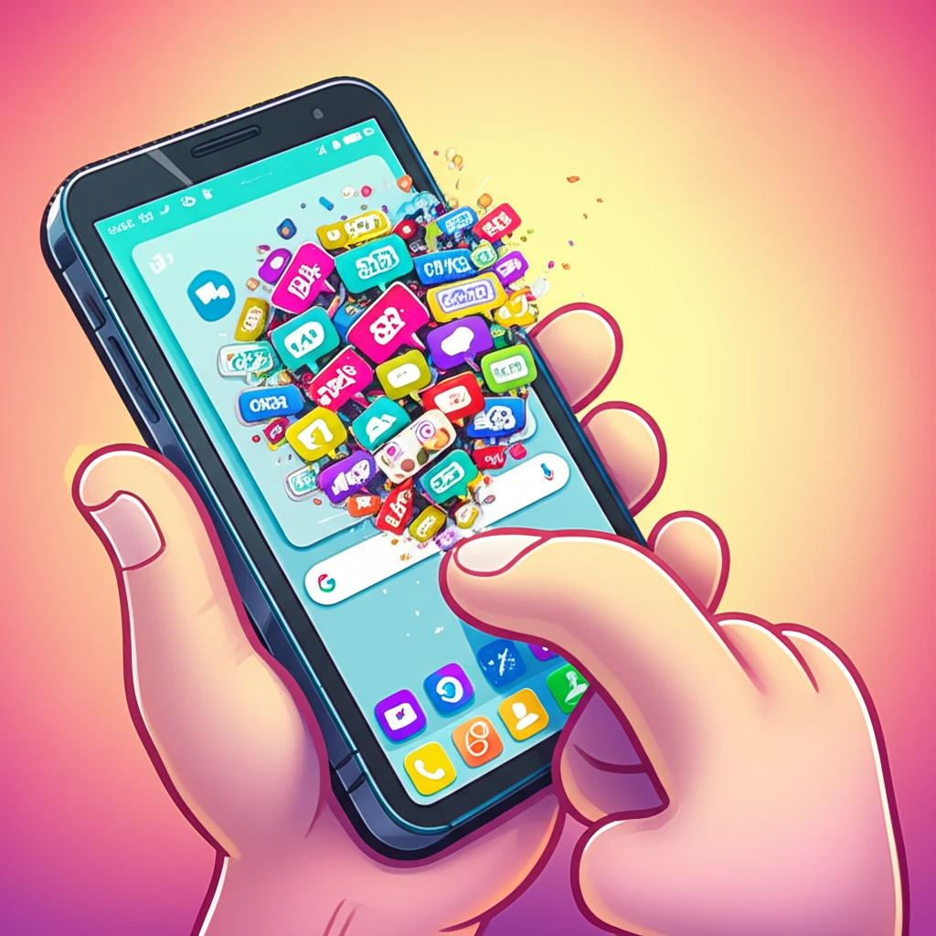 삼성 인터넷 다운로드 및 한 손 조작..