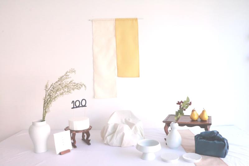 전통 백일상 돌상(헨젤과 그레텔)-100일상 돌상 한복 대여 모건테이블 울산 창원 대구