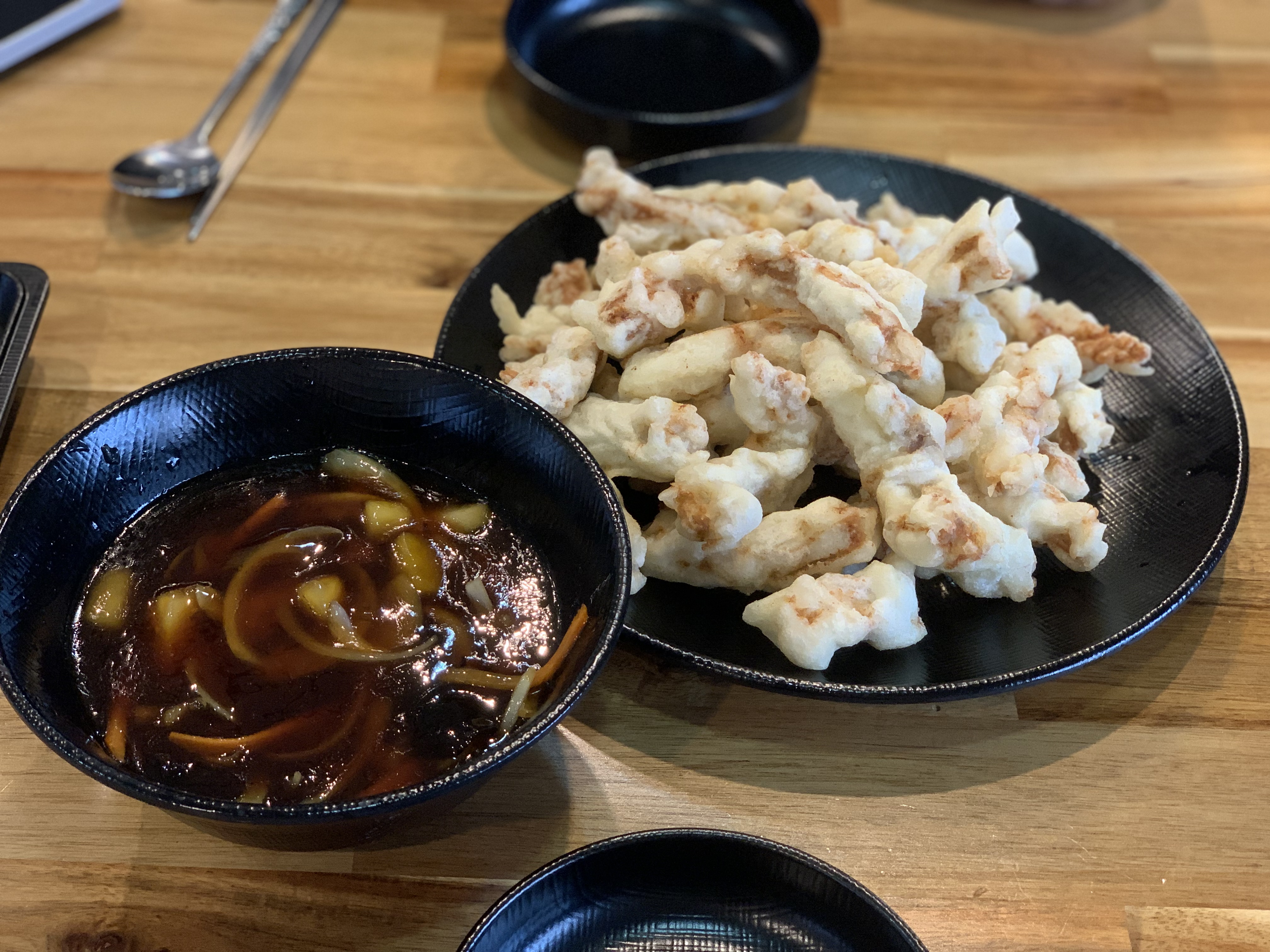 탕수육과 소스