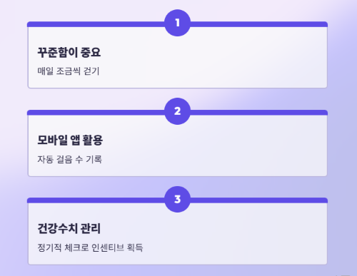  걷기만 해도 나라에서 돈 준다![건강생활실천지원금 완벽 가이드]