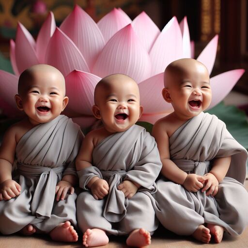 부천님 오신 날 동자승 이미지