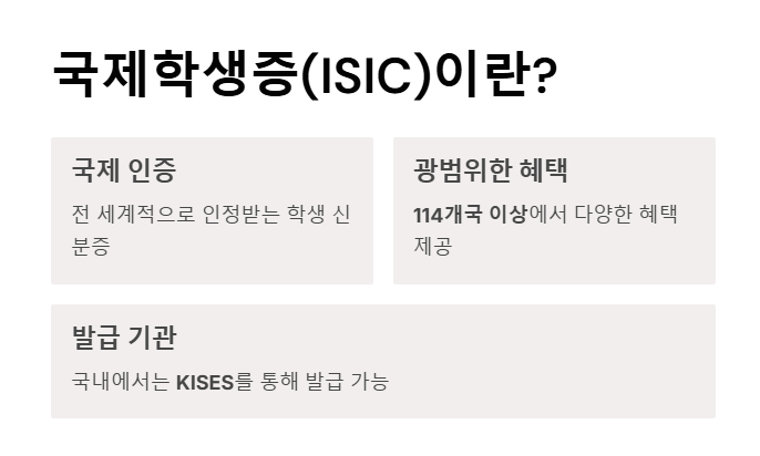 국제 학생증으로 항공권 할인받는 방법