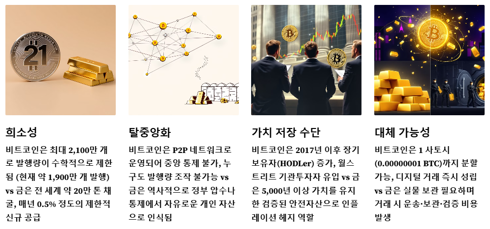 비트코인은 디지털 금일까?