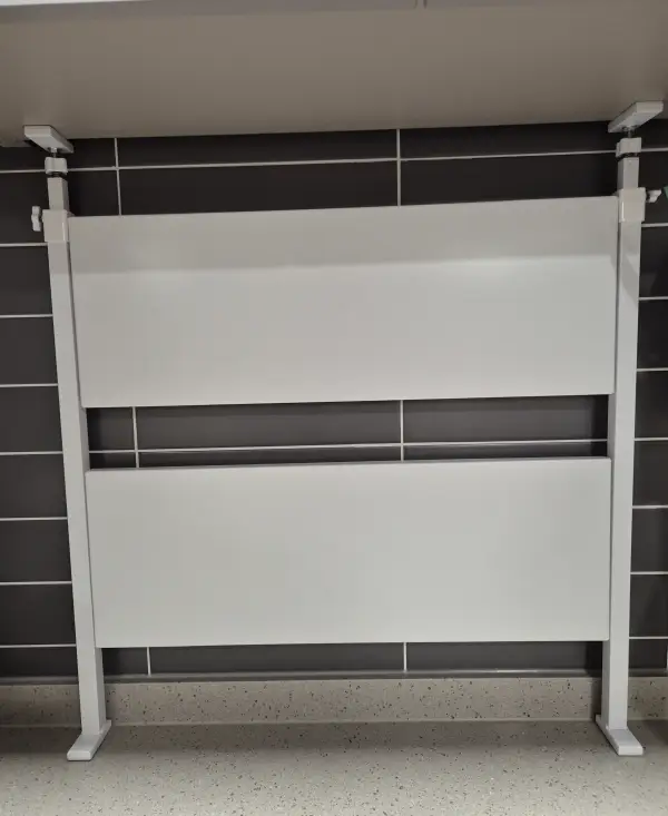 압축봉 주방 패널 설치 완료 사진