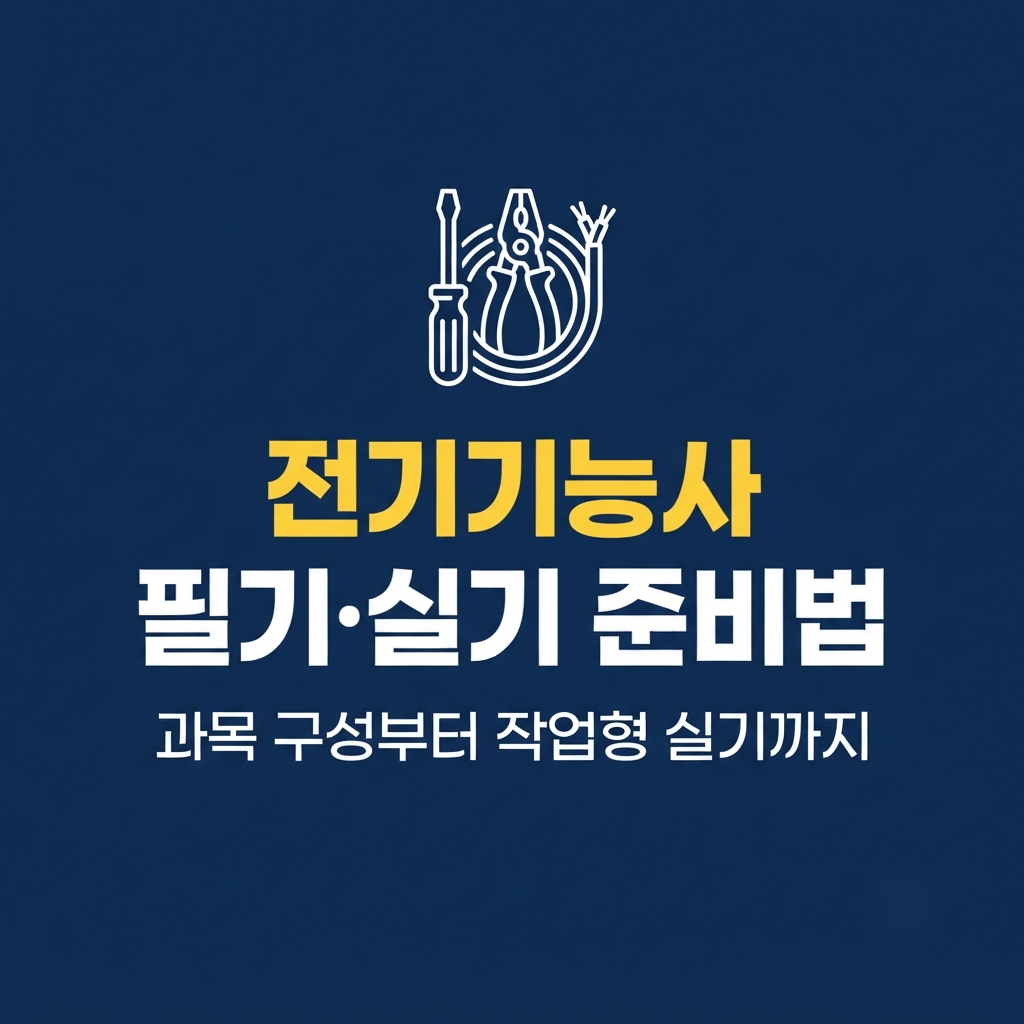 전기기능사 필기 실기 준비법 썸네일