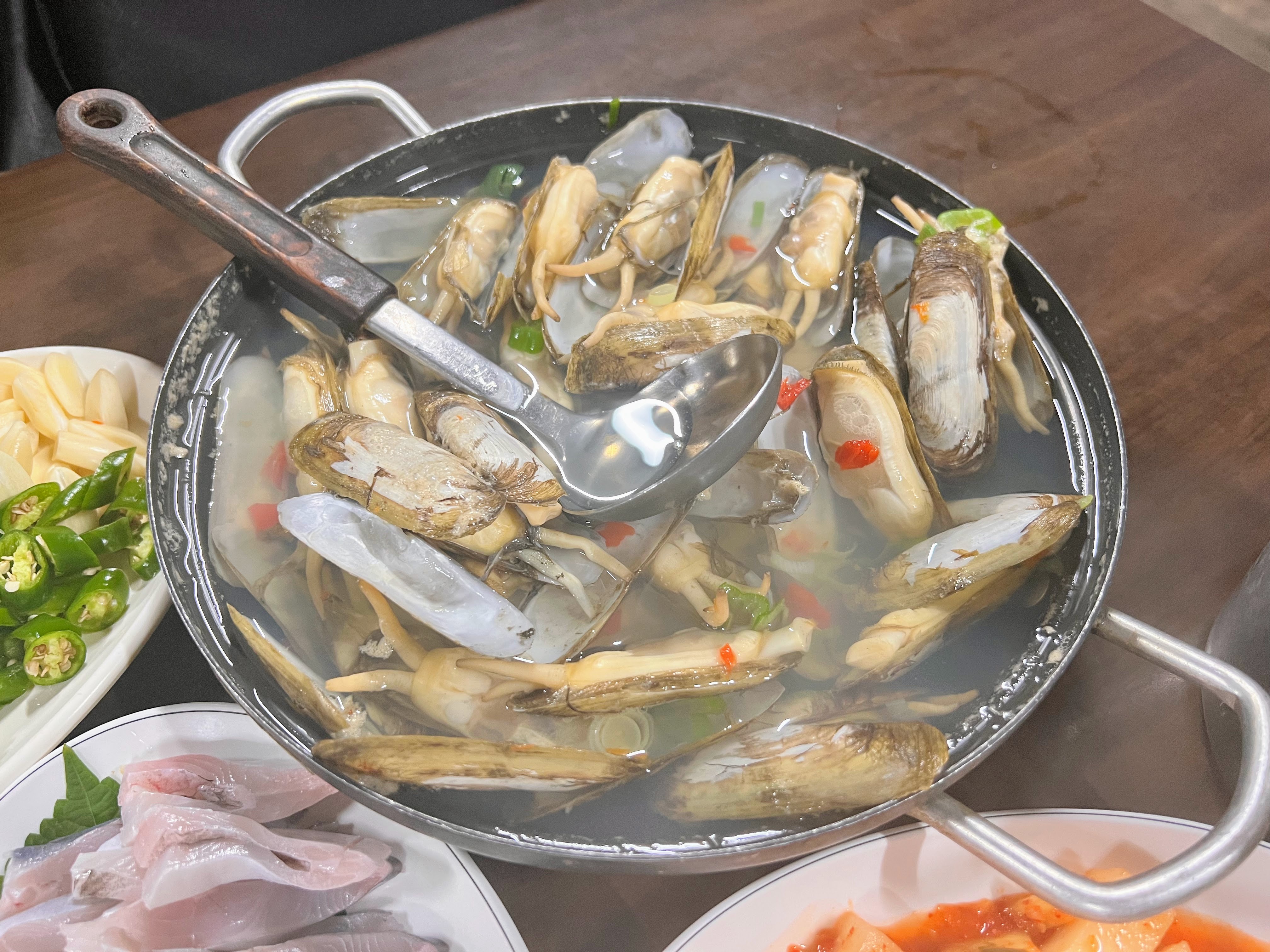 맛조개탕