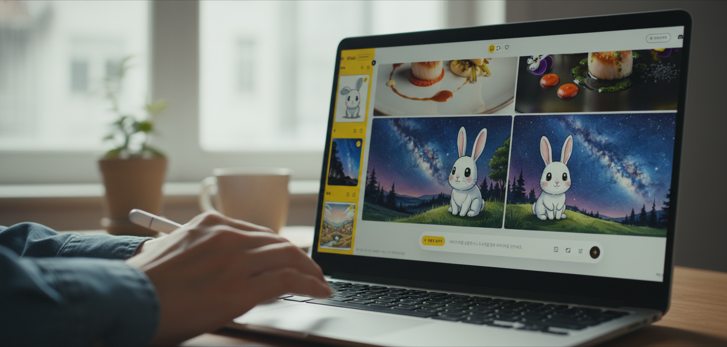 구글 위스크(Whisk) 사용법 화면