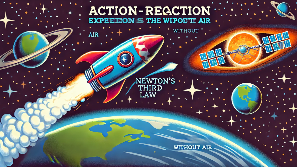 우주선은 왜 공기 없이도 날 수 있을까?