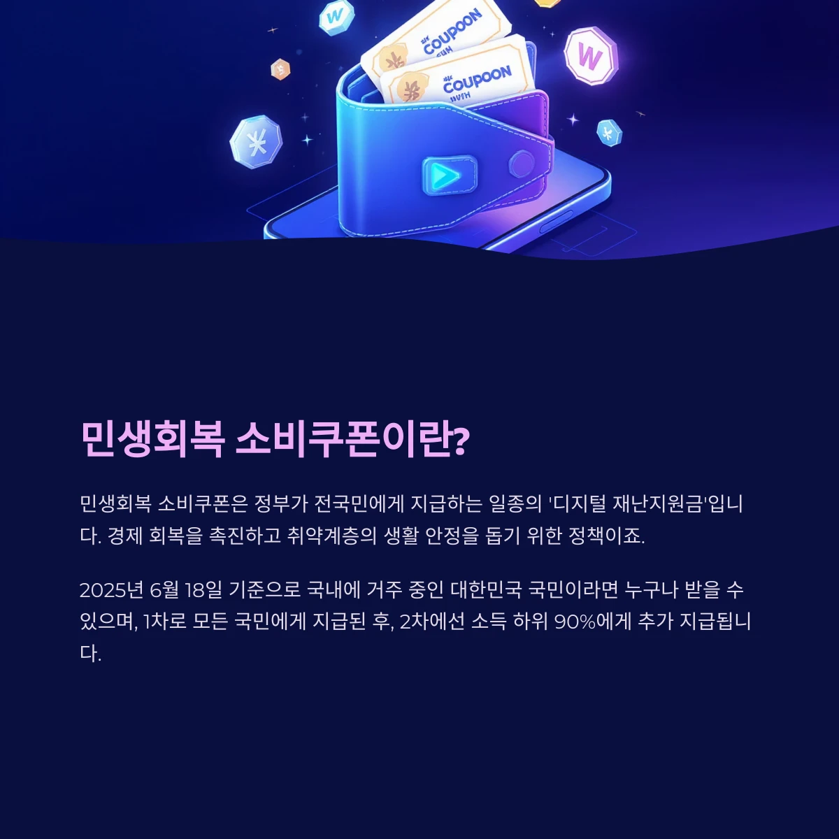 인천 민생회복 소비쿠폰 지원금이란?