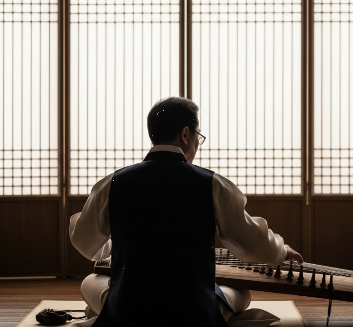 가야금 연주 관련 그림