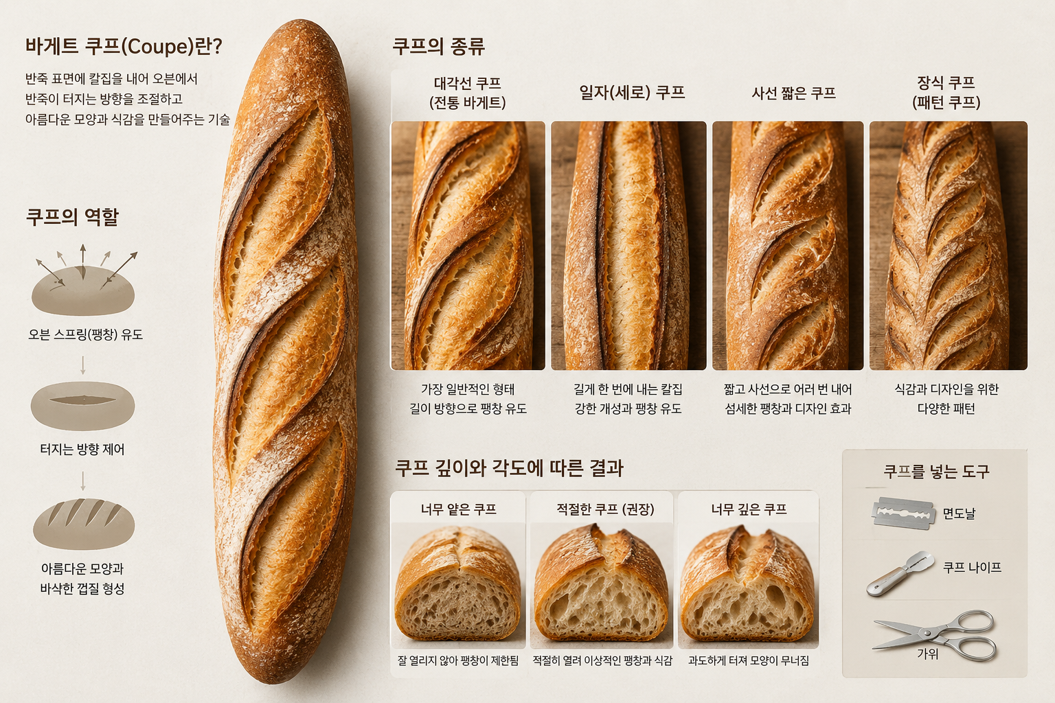 바게트 쿠프(Coupe)는 왜 필요할까?