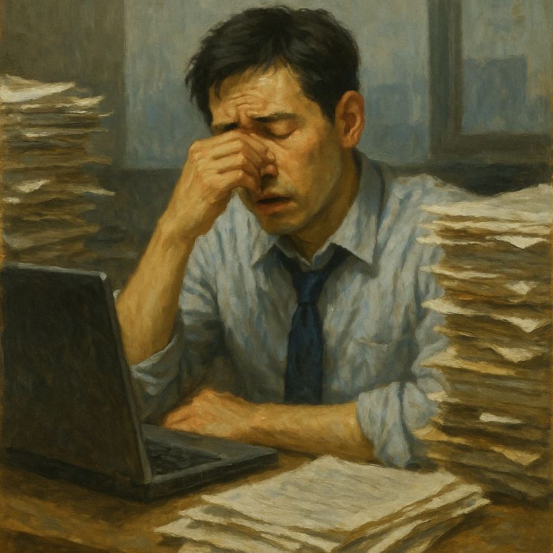 퇴근을 못 하는 꿈 – 끝없는 업무 스트레스