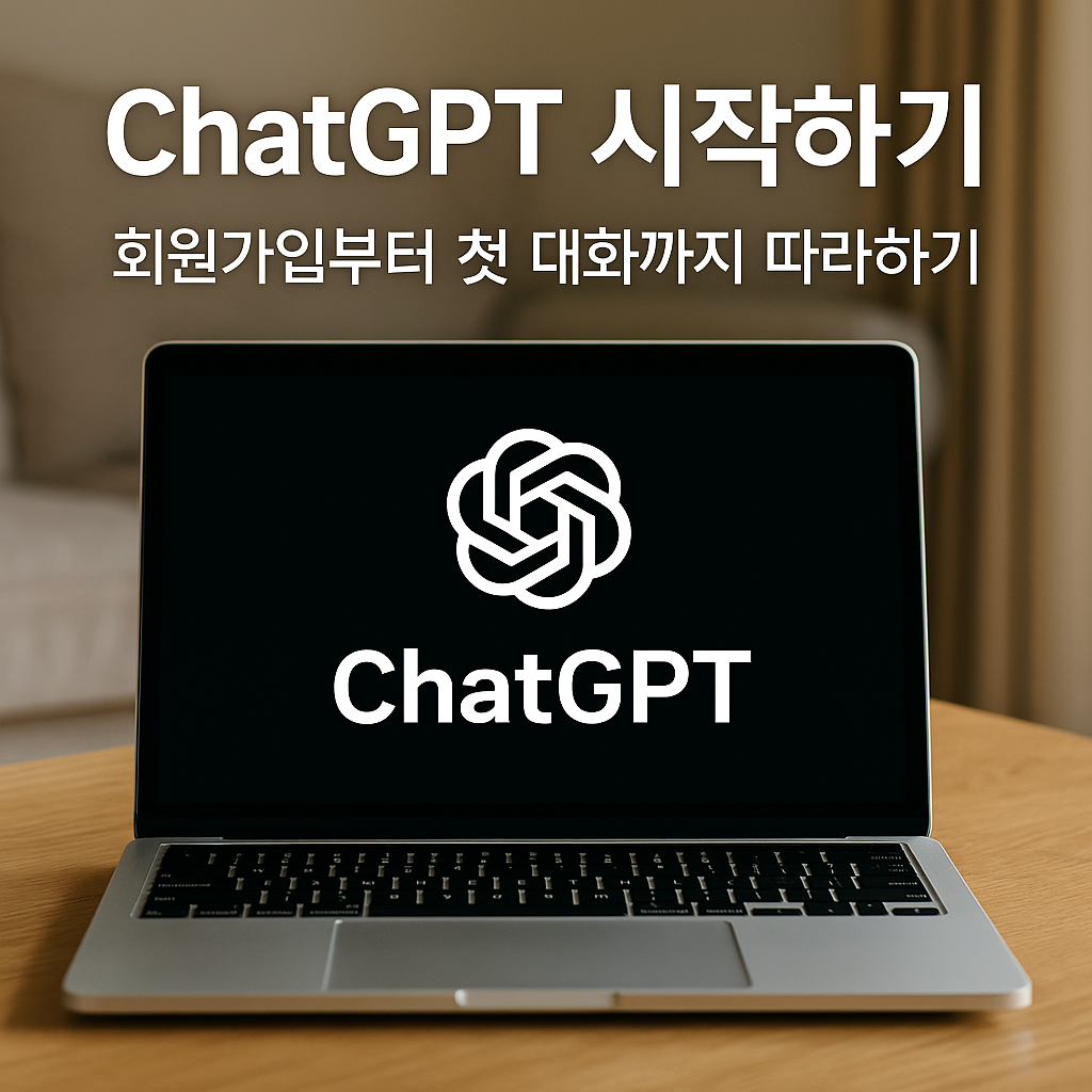 ChatGPT 회원가입과 첫 대화 시작 안내 썸네일