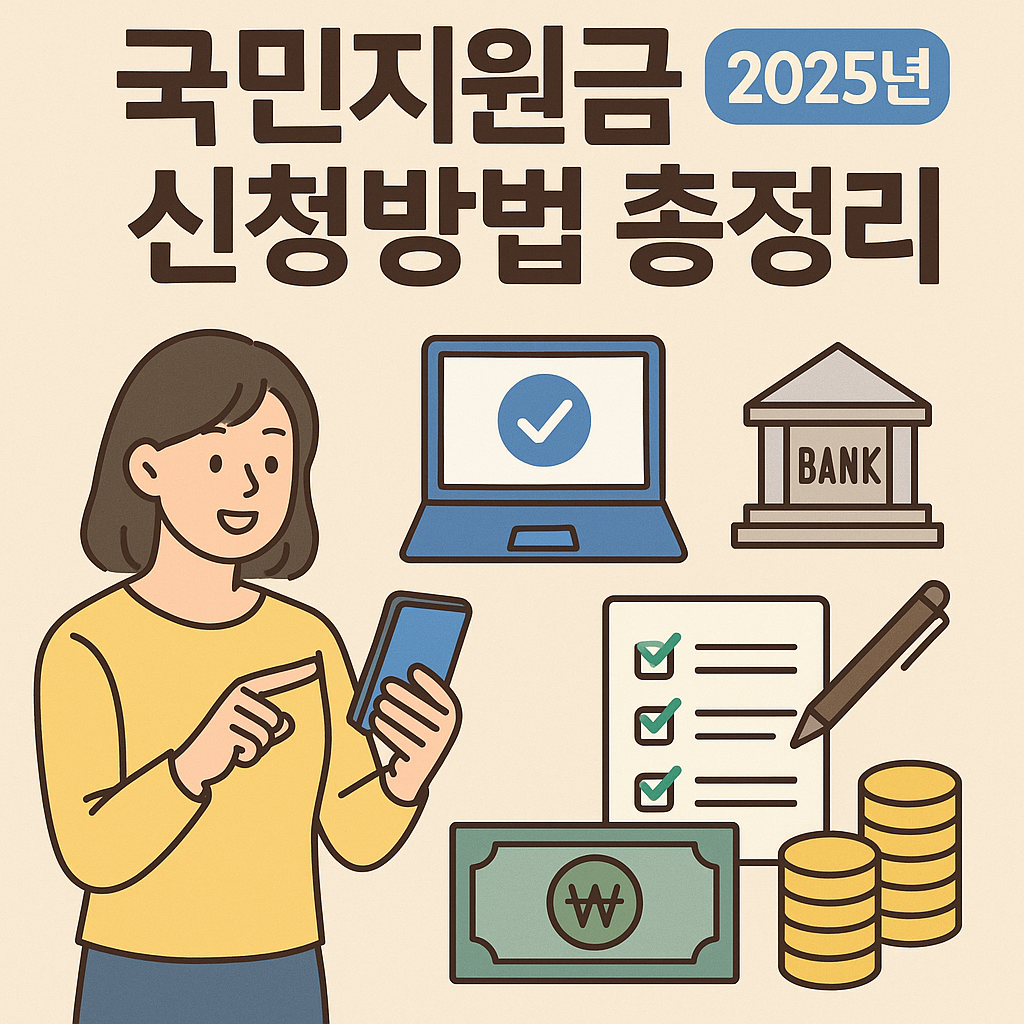 국민지원금 신청방법 총정리 (2025년 )