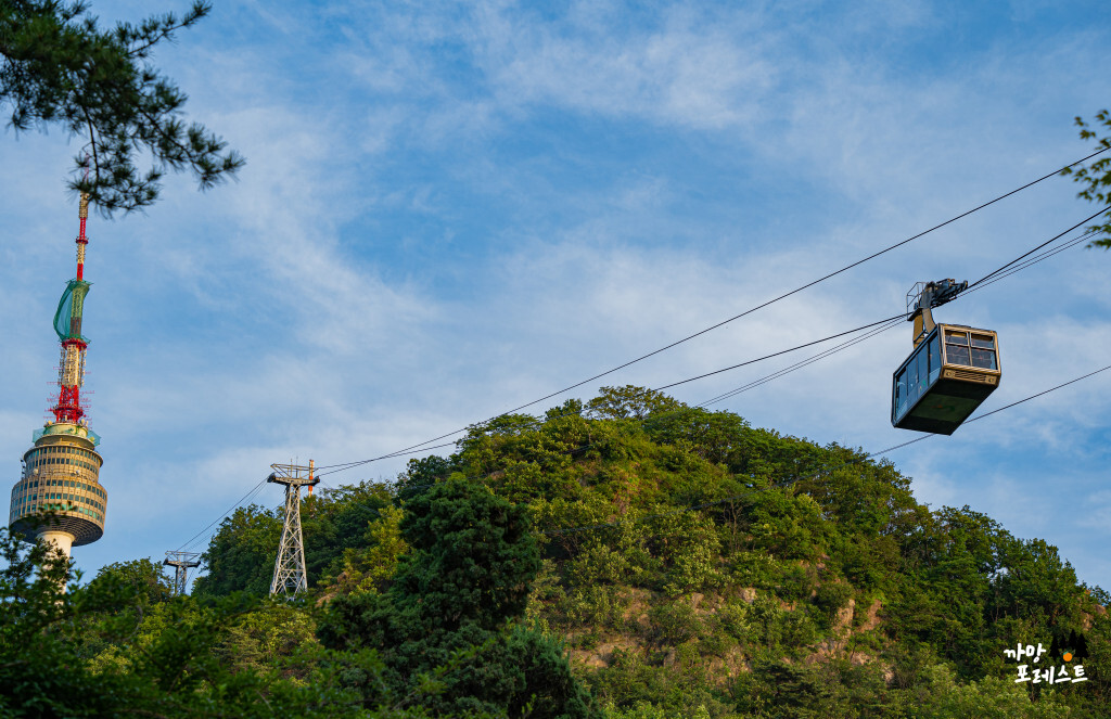서울 남산타워 케이블카