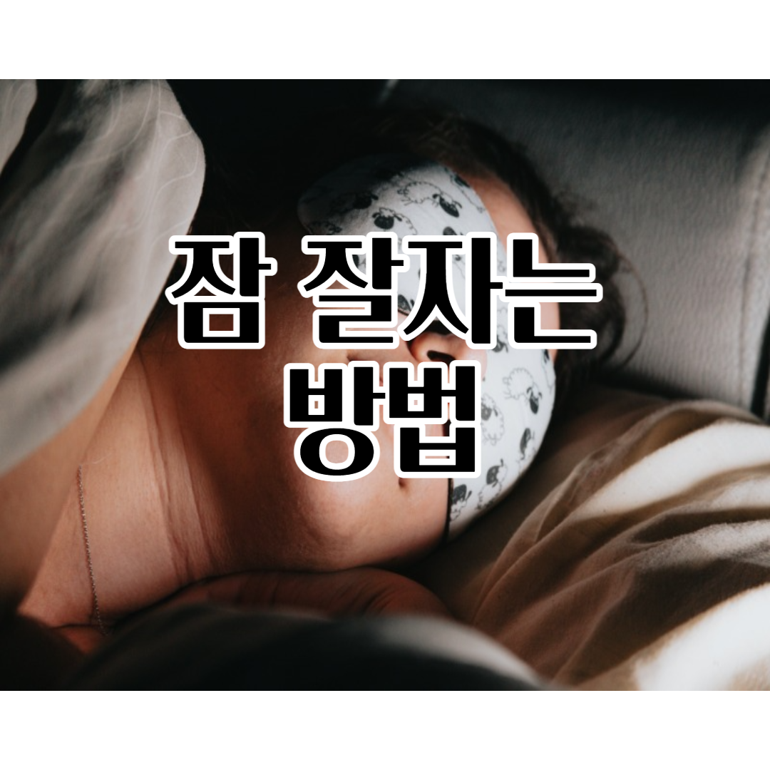잠잘자는방법 소개해드려요