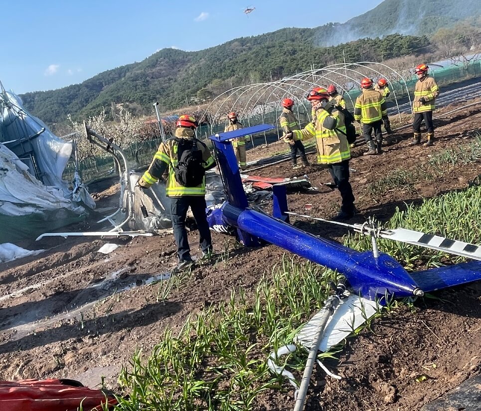 노후된 산불 진화 헬기, 생명을 지키려다 생명을 잃다