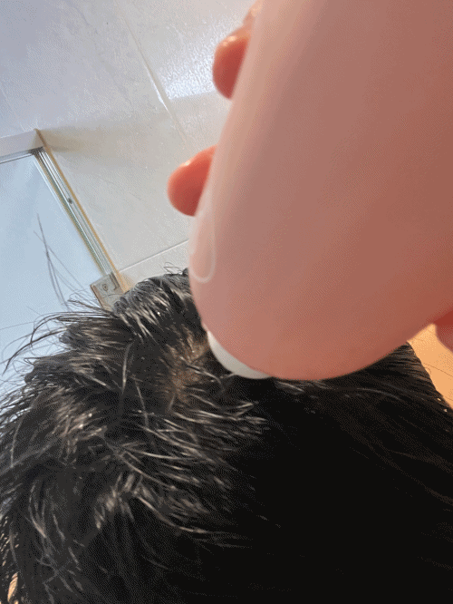 두피에 사용하기 편한 제품