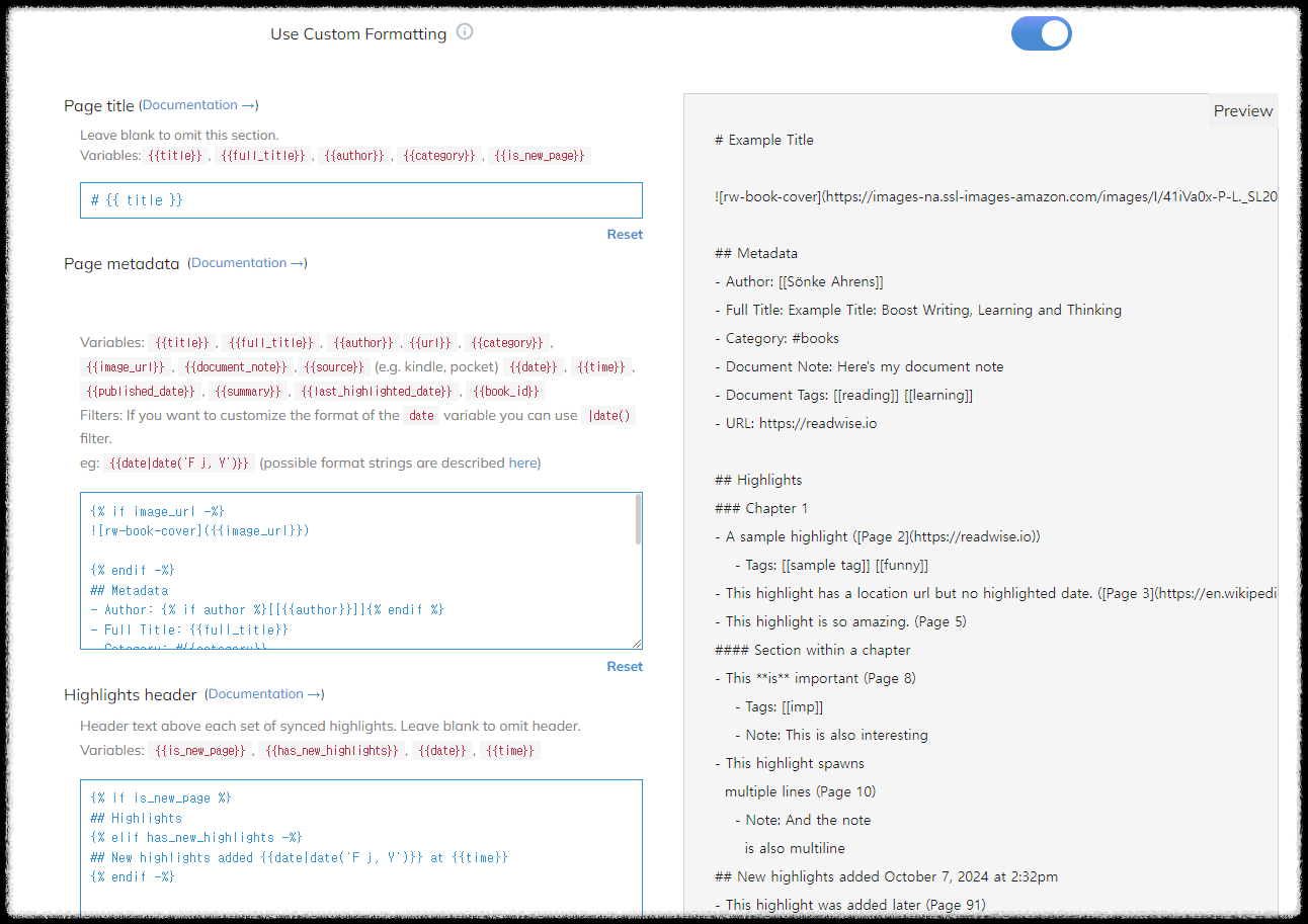 세컨드 브레인 구축 리드와이즈 ReadWise 옵시디언 Obsidian 노트 연결 방법 개인 지식 관리 극대화