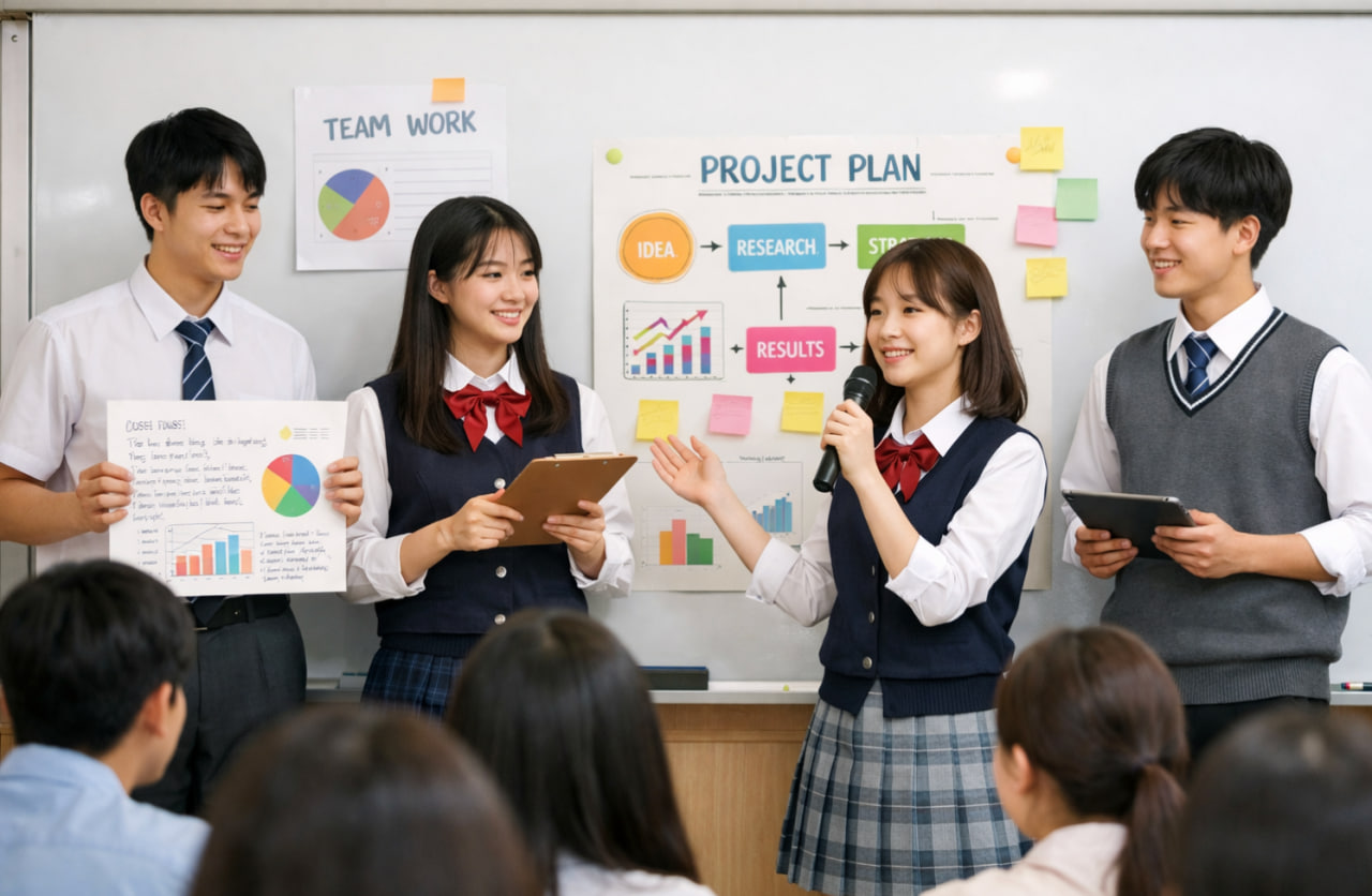 학생의 문제해결력 관련한 이미지