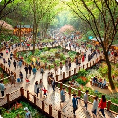 화담숲 주말과 평일 예약