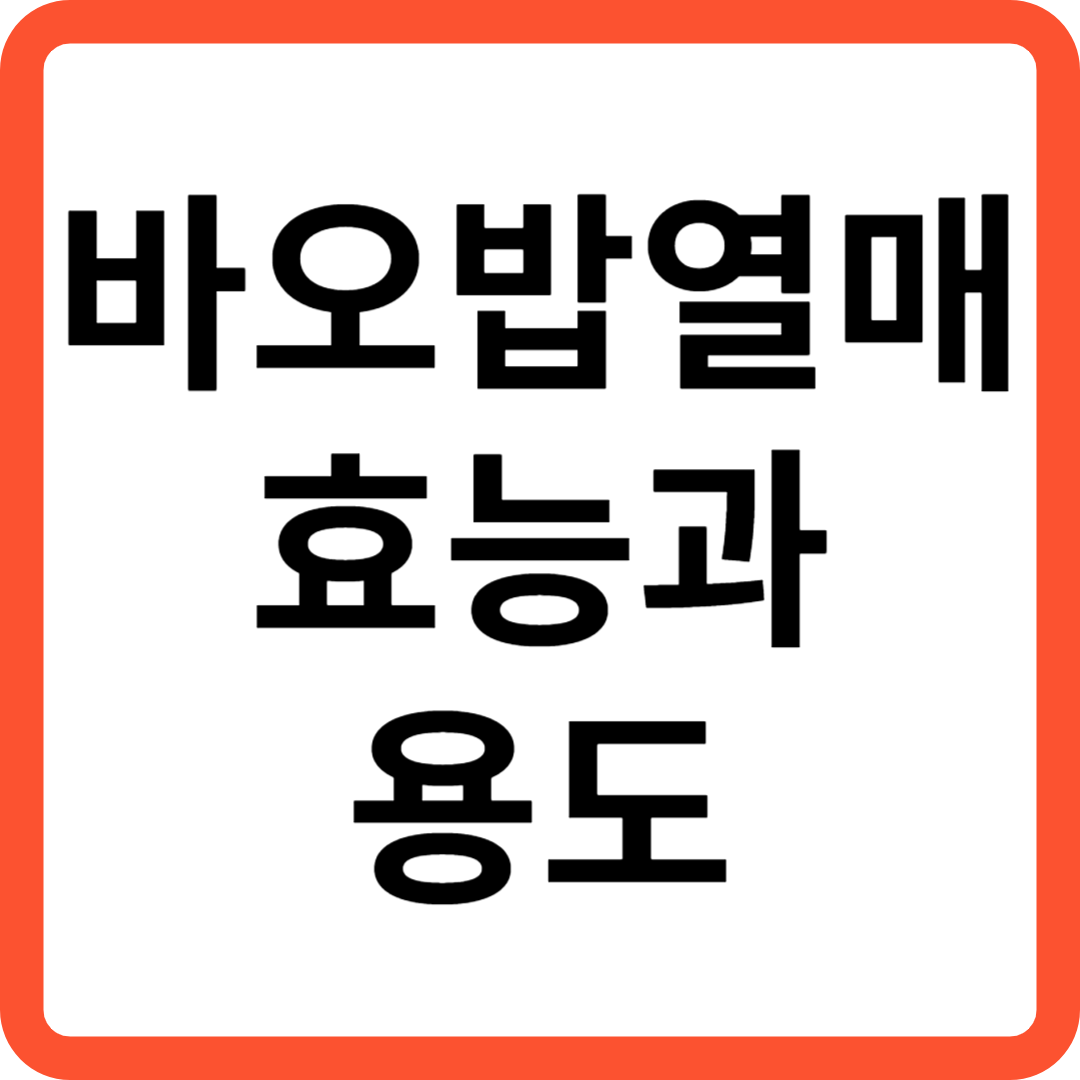 바오밥 열매 효능과 용도