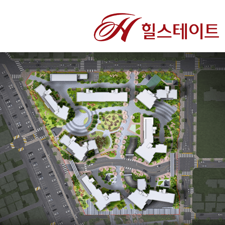 힐스테이트 구리역 단지 배치도