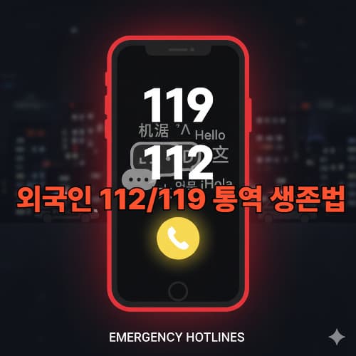 안전의 열쇠: 한국 경찰(112)과 소방(119) 다국어 통역 서비스 완벽 분석