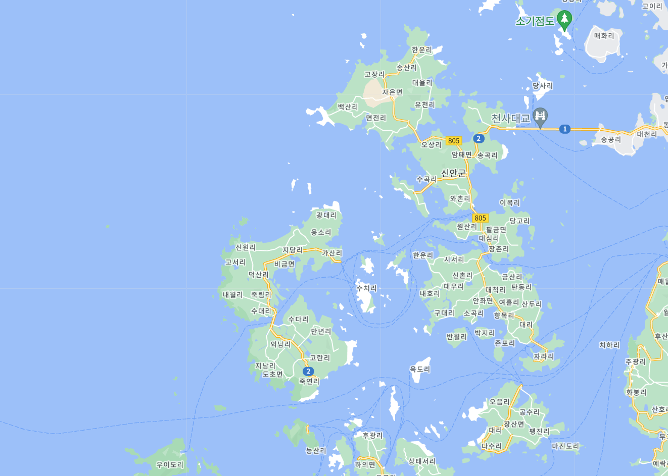 비금도 배시간표, 비금도 가는길